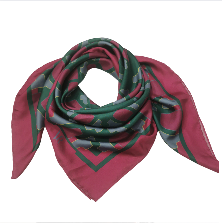 Drop"  Silk Twill  Scarf