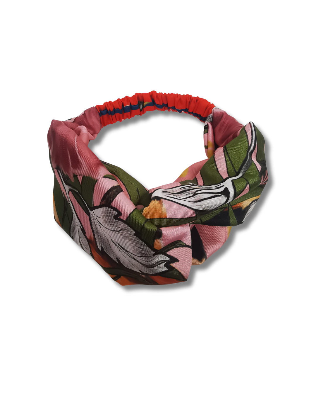 Silk Twill Tropical Headband