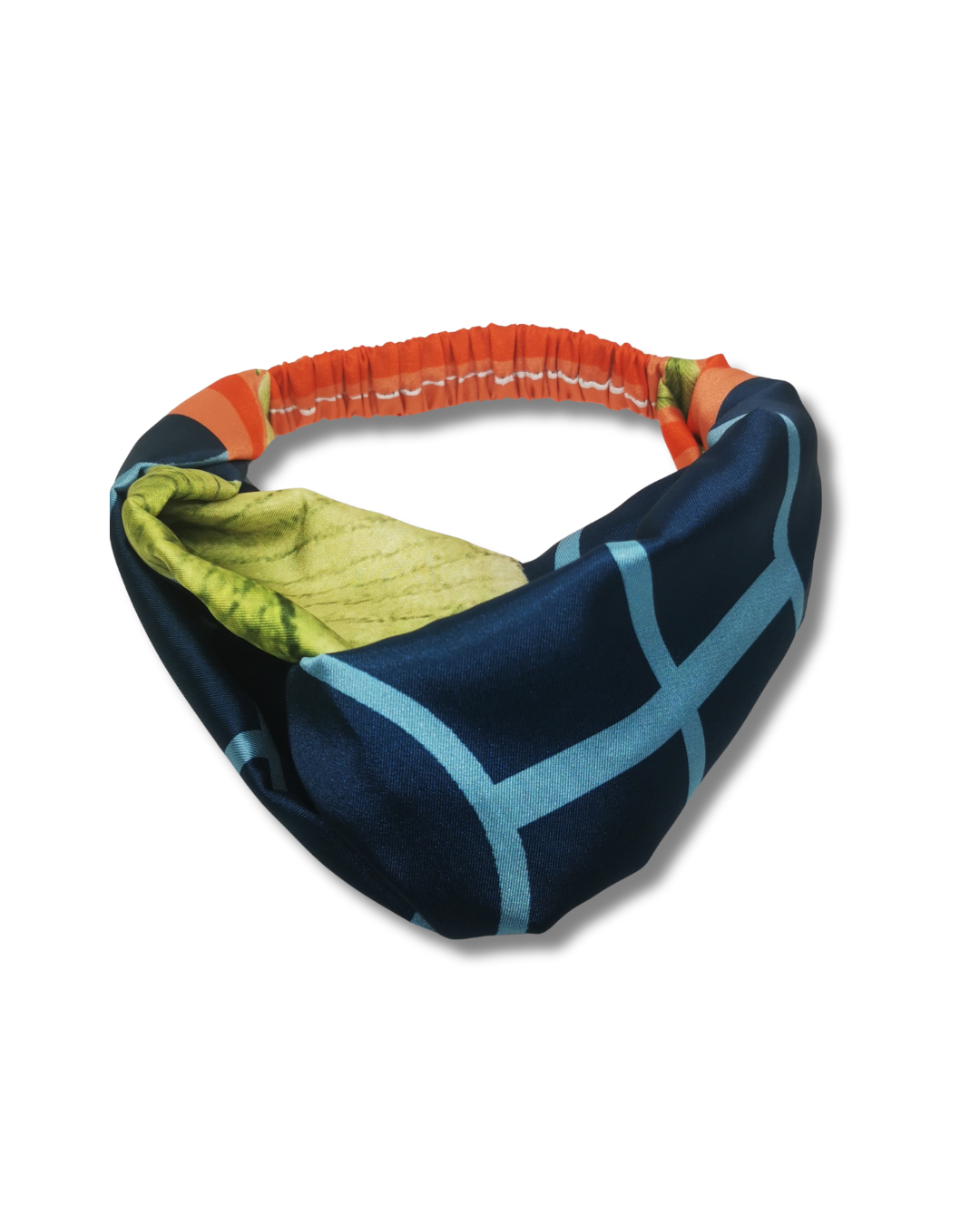 Silk Twill Tropical Headband