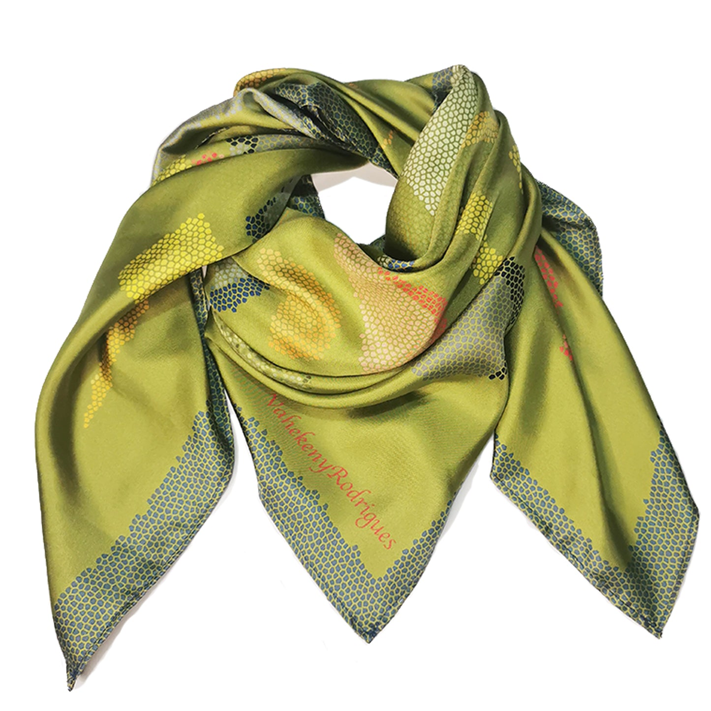 "Broken Pieces"  Silk Scarf